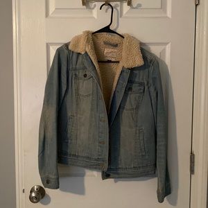 Universal Thread fleece lined jean jacket